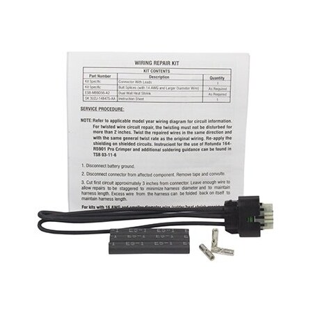 Motorcraft Wire Assembly, WPT1066 WPT1066